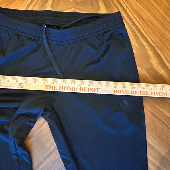 Adidas Men's Tiro Pants - Size Medium - fits like a small.  Black over black. - Picture 8 of 11